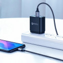 Ugreen US288 60127 USB-A / USB-C QC 3.0 3A 1.5m cable - gray