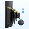 Ugreen CM578 15512 enclosure for M.2 NVMe 10Gbps drive - black + USB-C / USB-A cable + USB-C / USB-C