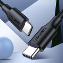 Ugreen US286 USB-C - USB-C 3A 480Mb/s cable 3m - black