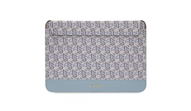 Guess GCube Stripes case for a 14" laptop - blue