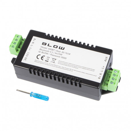 30-761# audio bluetooth võimendi 4x15w