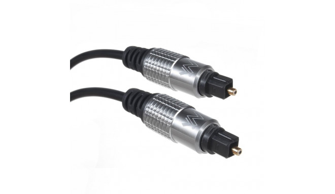 Przewód kabel optiline Toslink-Toslink Maclean, polybag 3m, MCTV-453