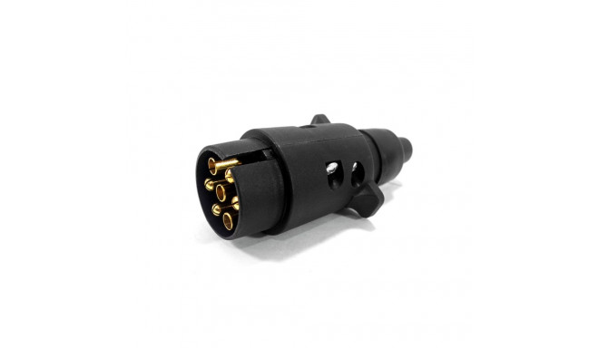 Wtyczka przyczepy haka plastikowa 7 pin amio-01256