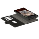 Samsung Galaxy S24 Ultra Lynge 2-in-1 Wallet Case by Dbramante1928 Black