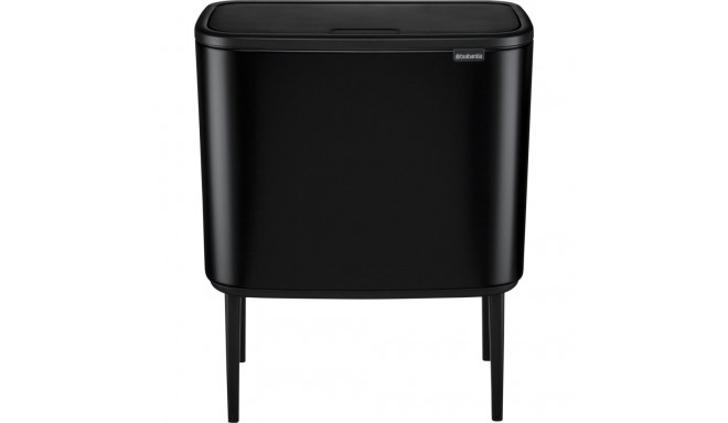 Brabantia Bo Touch Bin 11 + 23 ltr -roska-astia, mattamusta