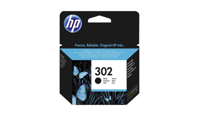 HP 302 tindikassett, must