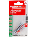 FRAME PLUG WITH SCREW 6X50MM 4PCS