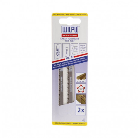 JIG SAW BLADE SET HC13 2PCS