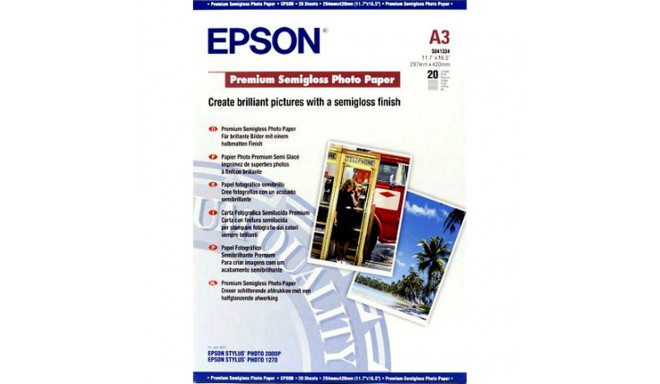 Satin Fotopaber Epson 2357145 A3 20 Lehed (1 Ühikut)