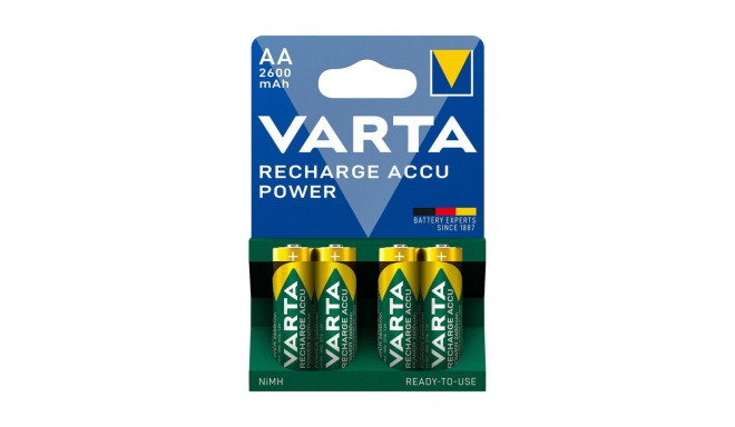 Аккумуляторные батарейки Varta RECHARGE ACCU Power AA 2600 mAh 1,2 V AA (1 штук)