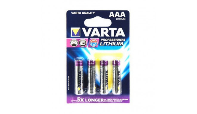 Patareid Varta Ultra Lithium (4 Tükid, osad)