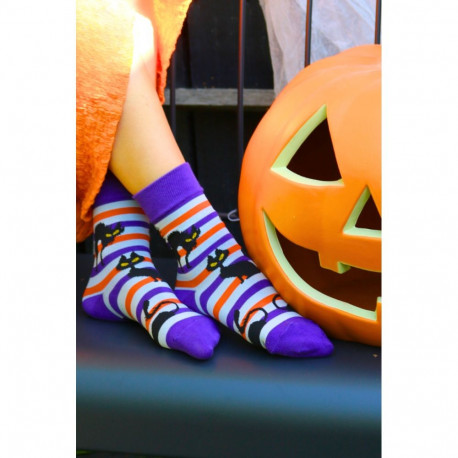 SOKISAHTEL BRAMBLE triibulised kassidega halloweeni sokid