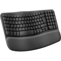 "Logitech Wave Keys Bluetooth black QWERTZ DE"