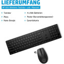 "HP 655 Tastatur und Maus Set Combo Wireless black DE QWERTZ"