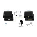 LogiLink HD0030 AV extender AV transmitter &amp; receiver Black