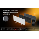 AENO Infrarot Heizkörper Premium Eco Smart LED GH4S 700W BK retail Indoor Black Infrared electric sp