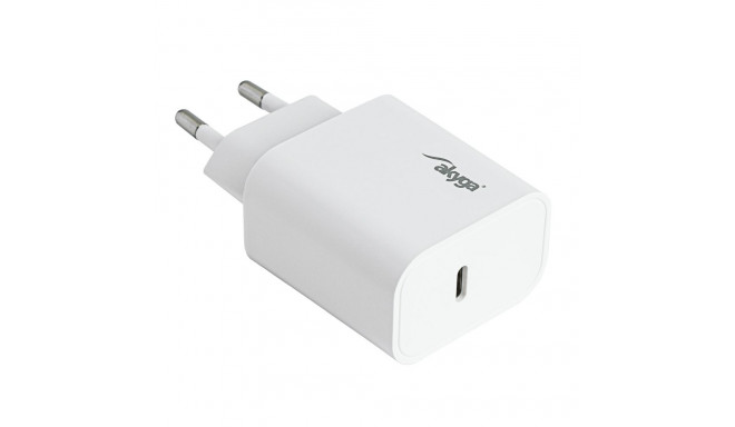 Akyga wall charger AK-CH-18 20W USB-C PD 5-12V / 1.67-3A white