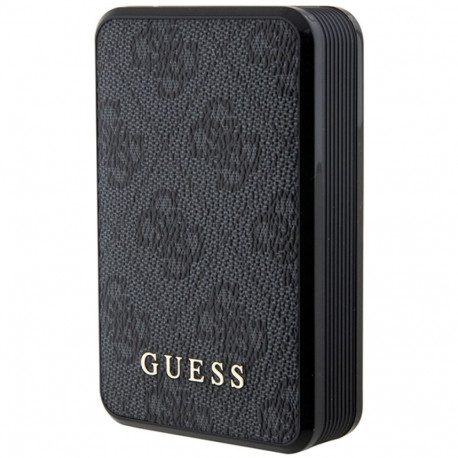 Guess power bank 10000mAh 18W GUPB10DP4GEGK black PU Leather
