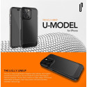 Ugly Rubber UMODEL case for iPhone 15 Plus 6,7" clear black