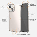 Ugly Rubber Vogue case for iPhone 15 Plus 6,7" rose gold