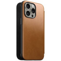 Nomad Modern Leather Folio case for iPhone 15 Pro Max 6,7" english tan