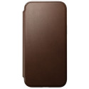 Nomad Modern Leather Folio case for iPhone 15 Pro Max 6,7" brown