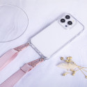 Hook case for iPhone 15 6,1" silver