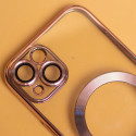 Color Chrome Mag case for iPhone 16 Pro Max 6,9" rose gold