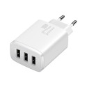 Baseus Compact Wall Charger 3 x USB / 17W