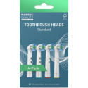 Nordic Quality 2270009 toothbrush head 4 pc(s) Blue, White