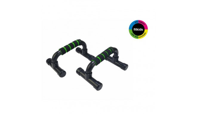 Tunturi Push Up Bar Push-up käepidemed, PVC, must