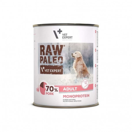 VETEXPERT Raw Paleo Adult Monoprotein sealiha märg koeratoit 800 g