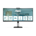 AOC CU34V5C/BK 34inch monitor HDMI DP USB