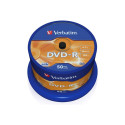 VERBATIM DVD-R 120 min. / 4.7GB 16x 50-pack spindle DataLife Plus scratch resistant surface