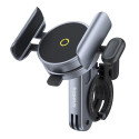 Baseus PrimeTrip magnetic phone holder for bicycle / scooter / scooter - black