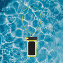 Baseus DeepDive waterproof IPX8 case with 4 layers of seal - black and yellow