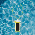 Baseus DeepDive case waterproof IPX8 with 4 layers of seal - white and yellow