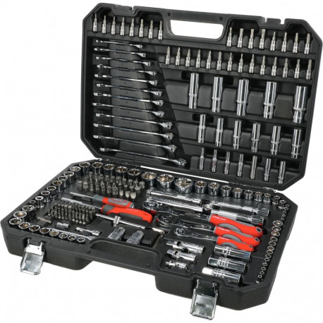 Proline padrunvõtmete komplekt 216-osaline crv s2 1/2",3/8",1/4" bmc