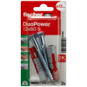 FRAME PLUG WITH SCREW 12X60MM 2PCS