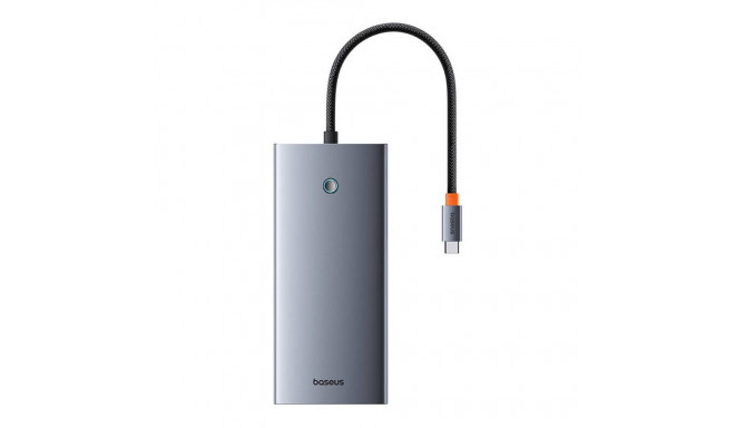 Hub 13in1 Baseus PortalJoy USB-C to HDMI+DP+VGA+C+USB+PD+RJ45+SD/TF+3.5mm (grey)