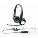 Logitech H390 USB Computer-Headset Black (981-000406)