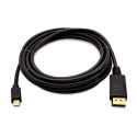 Mini DisplayPort-DisplayPort Kaabel V7 V7MDP2DP-03M-BLK-1E  Must