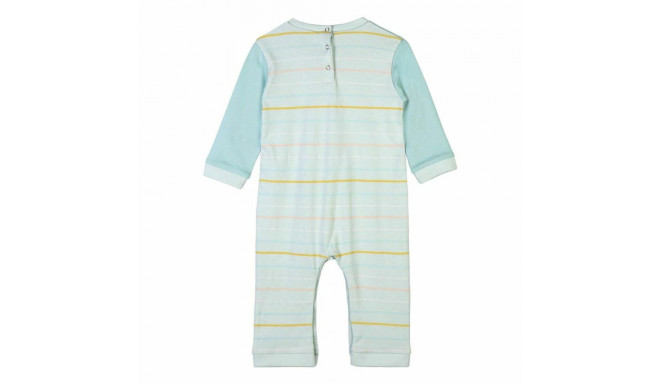 Baby's Long-sleeved Romper Suit Blue Blue - 36 Months