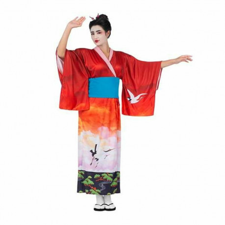 Costume for Adults My Other Me Red Geisha - L