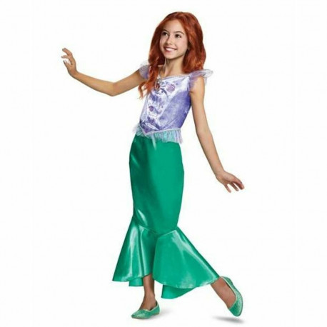 Maskeraadi kostüüm lastele Disney Princess Ariel Lilla - 3-4 aastat