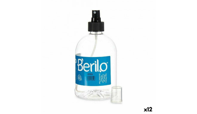 Pihusti Berilo BPPY0501BKCR Must Läbipaistev Plastmass 500 ml (12 Ühikut)