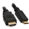 Techly 3m High Speed Cable Mini HDMI to HDMI Male/Male Black ICOC HDMI-B-025