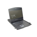 Digitus 19&quot; LCD KVM Console, 1-Port VGA, german Keyboard