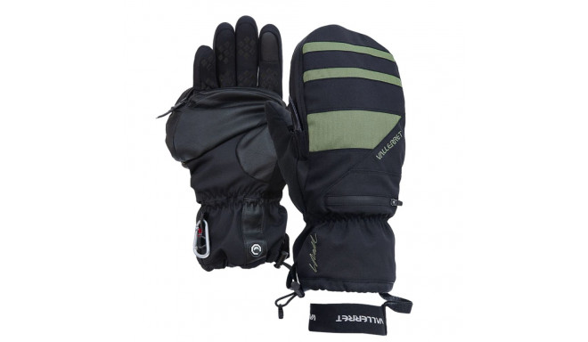 Vallerret Skadi Zipper Mitt LRS: Green, limited edition, L