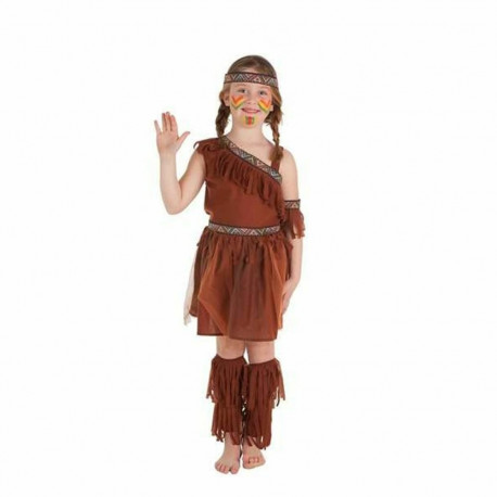 Costume for Children American Indian (4 Pieces) - 7-9 Years